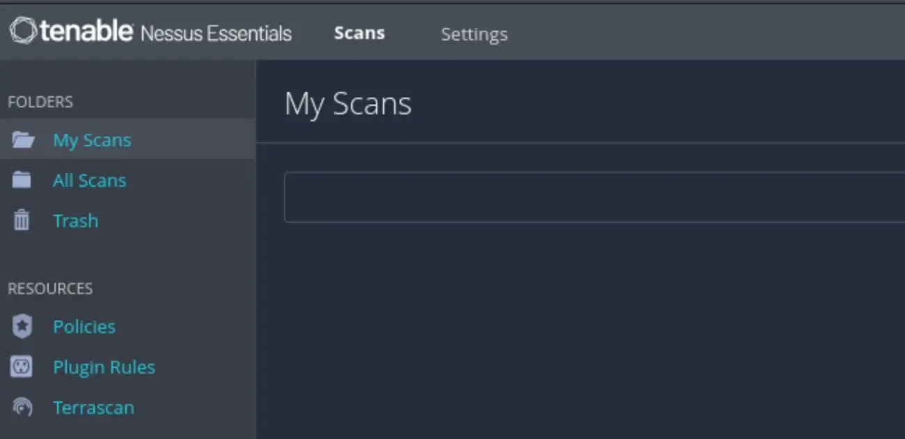 nessus-dashboard